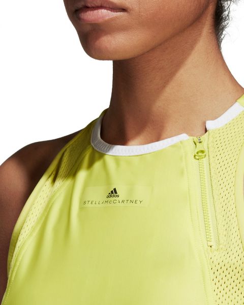 Espectador bruscamente El diseño Camiseta de tirantes ADIDAS Stella McCartney Barricade Amarillo Mujer