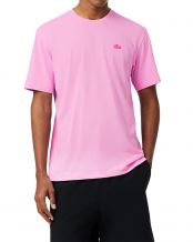 CAMISETA LACOSTE CORE PERFORMANCE ROSA