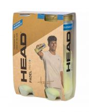 BIPACK DE BALLES HEAD PADEL PRO S+