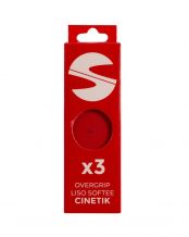 CONFEZIONE DA 3 OVERGRIP LISCI SOFTEE CINETIK
