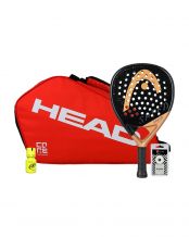 PACK HEAD SPEED MOTION PALETERO PADEL COMBI RED