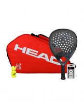 PACK HEAD SPEED PRO X PALETERO PADEL COMBI RED
