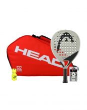 PACK HEAD EVO SPEED PALETERO CORE PADEL COMBI RED