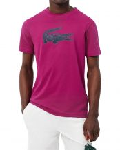 T-SHIRT LACOSTE CORE PERFORMANCE TH2042 ROUGE/BLEU FONC� (RDDB)