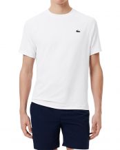 T-SHIRT LACOSTE ESSENTIALS BLANC