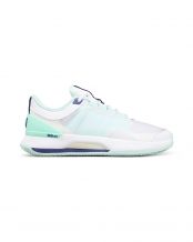 WILSON INTRIGUE TOUR CLAY BLANC/ BLEU FEMME