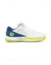WILSON RUSH PRO ACE BLANCO/AZUL JUNIOR WRS339570