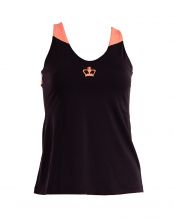 T-SHIRT BLACK CROWN NAXOS DONNA NERO