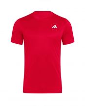 T-SHIRT ADIDAS CLUB KS ROSSO
