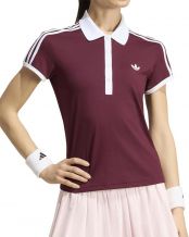 POLO ADIDAS CLASSICS FEMME BORDEAUX