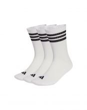 PACK 3 CALZINI ADIDAS 3 STRIPES ESSENTIAL CREW BIANCO