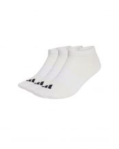 PACK 3 CALZINI ADIDAS ESSENTIAL LOW BIANCO