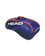 RAQUETERO HEAD RADICAL 9R SUPERCOMBI AZUL NARANJA