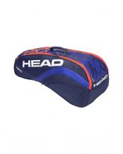 RAQUETERO HEAD TOUR TEAM 6R COMBI AZUL NARANJA