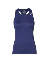 CAMISETA ASICS CLUB TANK TOP AZUL MARINO MUJER