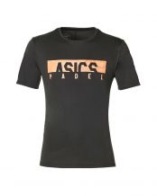 CAMISETA ASICS PADEL GPX SS TOPS NEGRO