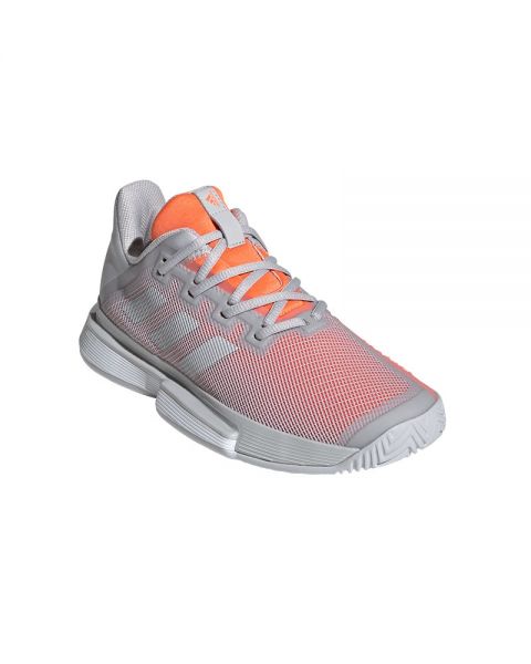 adidas gris y naranja