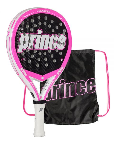 Prince Padel Premier SQ rosa mujer