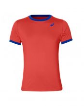 CAMISETA ASICS CLUB SS TOP NARANJA