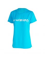 T-SHIRT VISION AVALANCHE BLEU CELESTE FEMME