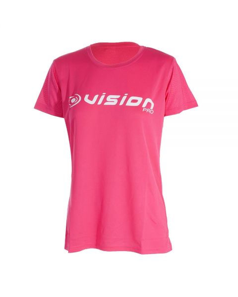 TEXTIL Camiseta Vision Avalanche Fucsia Mujer