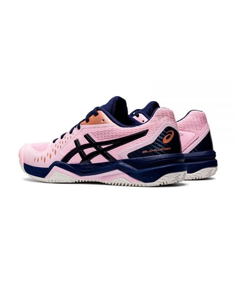 Asics Gel Challenger 12 Clay Rosa Azul Mujer - estabilidad