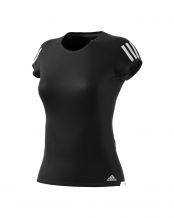 CAMISETA ADIDAS CLUB 3 BANDAS NEGRO MUJER FK6972