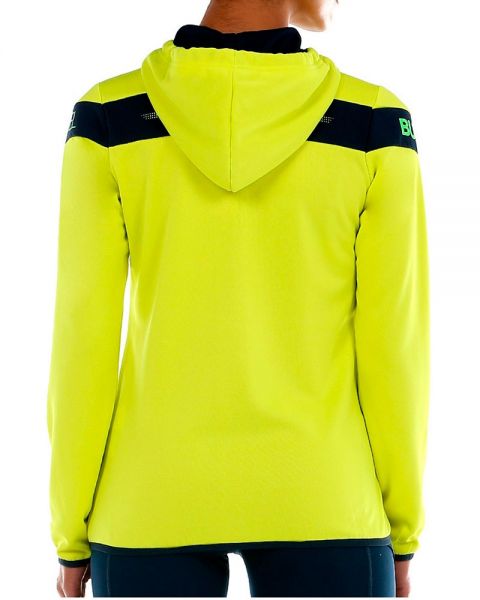 Sudadera Bullpadel Serbal amarillo fluor Dise o llamativo