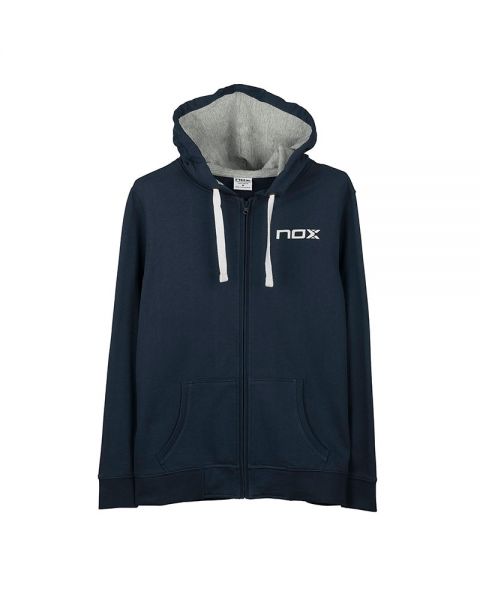 TEXTIL Sudadera Nox Team Con Capucha Azul Marino Mujer