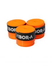 PACK 3 OVERGRIPS VIBOR-A MICROPERFORADO NARANJA