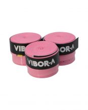 PACK 3 OVERGRIPS VIBOR-A MICROPERFORADO ROSA