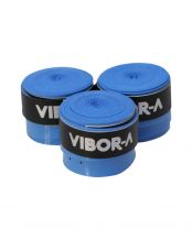 PACK 3 OVERGRIPS VIBOR-A MICROPERFORADO AZUL