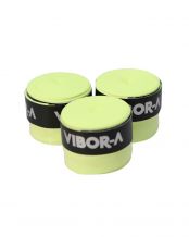 PACK 3 OVERGRIPS VIBOR-A AMARILLO FLUOR