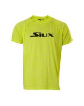 CAMISETA SIUX SPECIAL AMARILLO FLUOR LOGO NEGRO