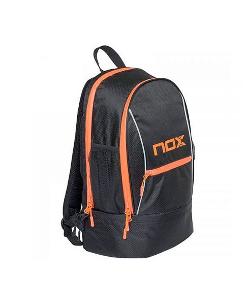 MOCHILA NOX PADEL STREET NEGRO NARANJA