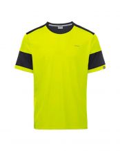 CAMISETA HEAD VOLLEY AMARILLO NEGRO