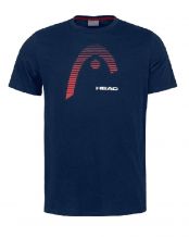 CAMISETA HEAD CLUB CARL AZUL NAVY