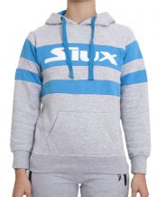 SUDADERA SIUX MICRON GRIS MUJER