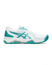 ASICS GEL-CHALLENGER 12 CLAY BLANCO AZUL MUJER 1042A039.107