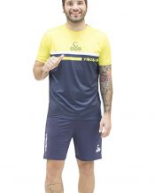 CAMISETA VIBOR-A ADVANCED PRO MARINO AMARILLO