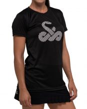 CAMISETA VIBOR-A TAIPAN NEGRO MUJER