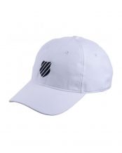 GORRA KSWISS LOGO BLANCO NEGRO