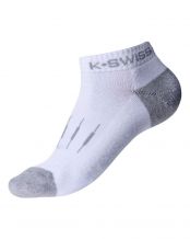 PACK DE 3 CALCETINES KSWISS ALL COURT BLANCO GRIS MUJER