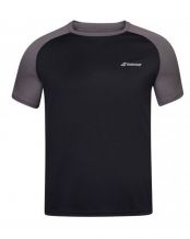 T-SHIRT BABOLAT PLAY CREW NECK NOIR