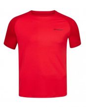 CAMISETA BABOLAT PLAY CREW NECK ROJO