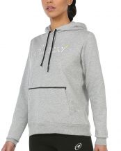 SUDADERA BULLPADEL ISARRI GRIS MUJER