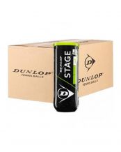 CAJN 24 BOTES 3 BOLAS DUNLOP STAGE 1 VERDE