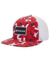 GORRA BABOLAT TRUCKER ROJO BLANCO