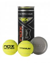 BOTE DE 3 BOLAS NOX PRO TITANIUM