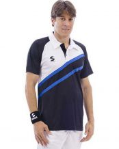 POLO PADEL SOFTEE START NEGRO BLANCO